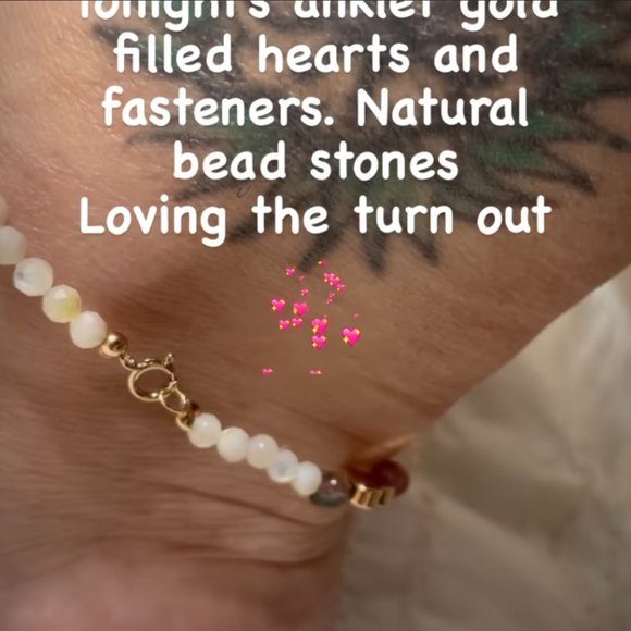 2/ $25 bundle Handmade natural bead Anklets - Picture 3 of 7